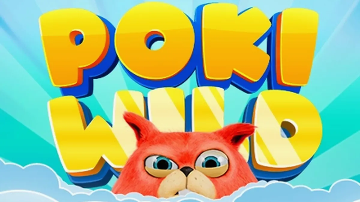Interface do slot Poki Wild com elementos coloridos e design moderno